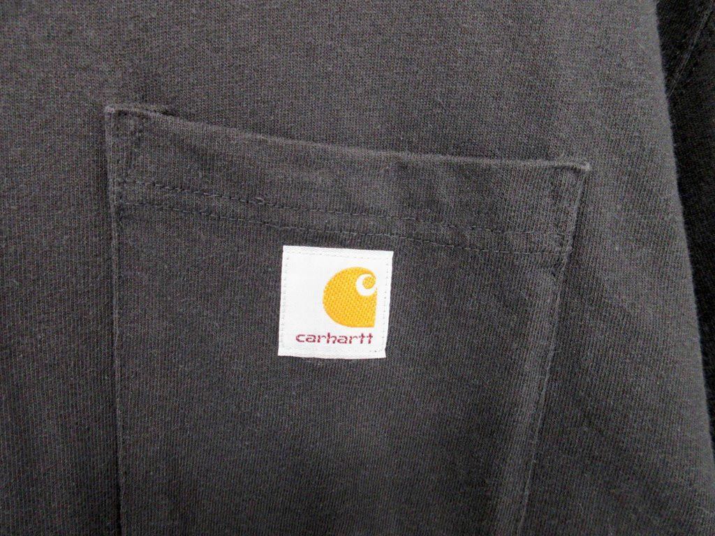 Carhartt カーハート 半袖 Tシャツ sizeL/黒 ■◇ ☆ ebb5 メンズ_画像3