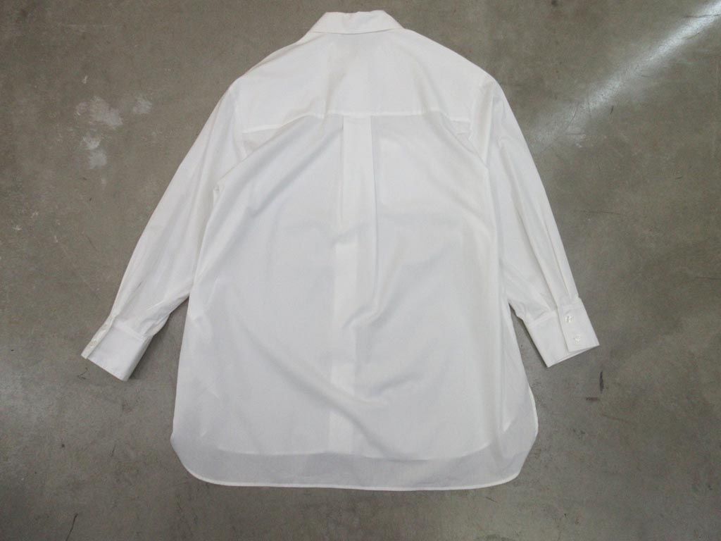 yu. packet OK beautiful goods ZARA Zara RUC 80089348-4 plain long sleeve shirt sizeL/ white #*