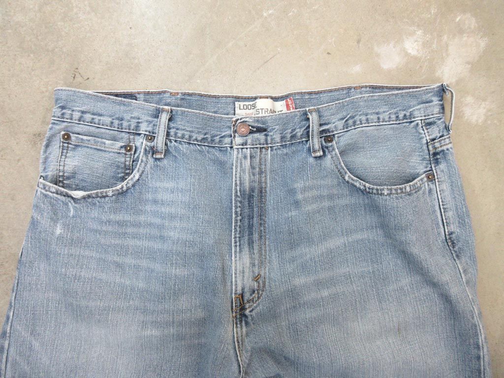 LEVI’S リーバイス 569 デニムパンツ sizeW40/L32/青 ■■◎_画像2