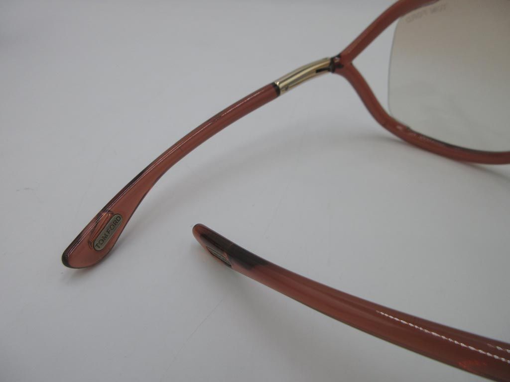 #TOM FORD Tom Ford plastic frame sunglasses glasses sizeF/ tea ##*