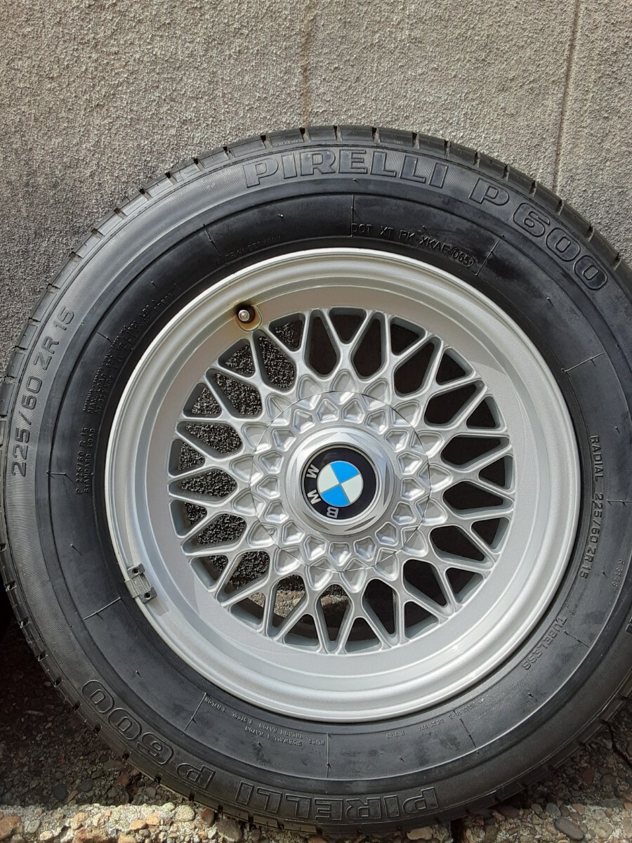BMW.E34.540i アルミホイール 7J×15アロイ 走行10キロ未満 の画像5