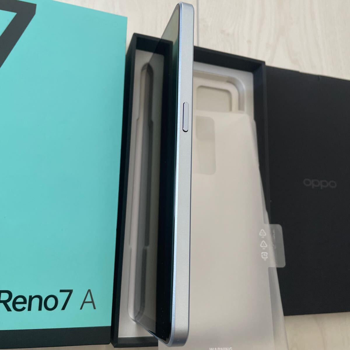 OPPO Reno7 A SIM free Dream blue beautiful goods 