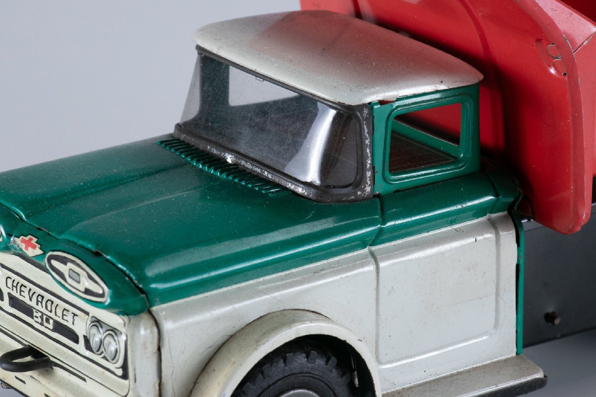 【レトロ玩具】ATC 日本製 Chevy Dump Truck シボレー ブリキの画像8