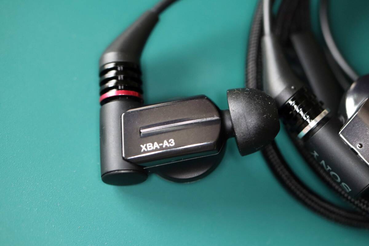 8750円 SONY XBA-A3イヤホン + ケーブルMUC-M12SM1 - ソニー 8750円 SONY XBA-A3イヤホン + ケーブルMUC-M12SM1 - ソニー