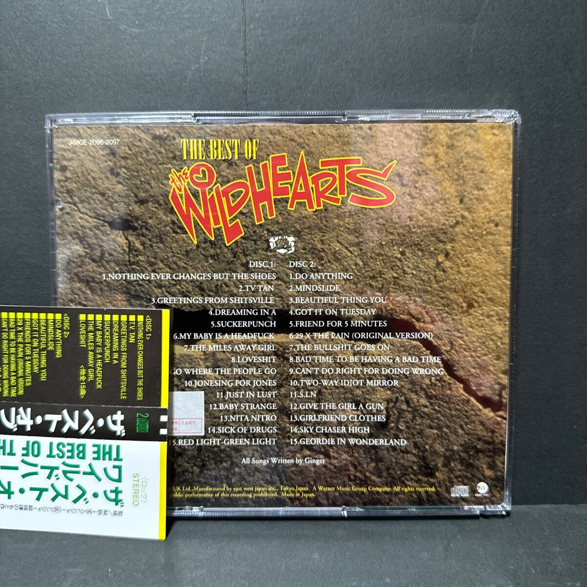 THE WILDHEARTS 国内盤2CD 「ザ・ベスト・オブ〜」_画像2