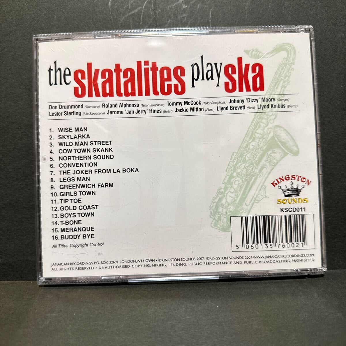 THE SKATALITES play SKA 輸入盤 CDの画像2