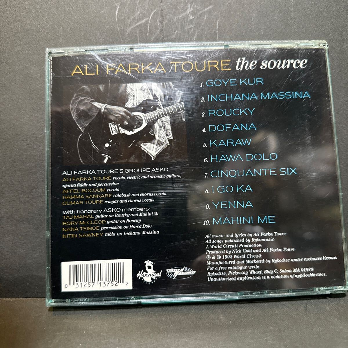 ALI FARKA TOURE foreign record CD the source