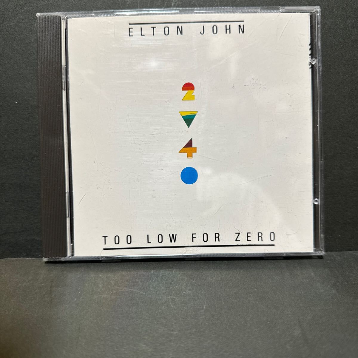 ELTON JOHN 国内盤 CD「TOO LOW FOR ZERO」帯なし_画像1