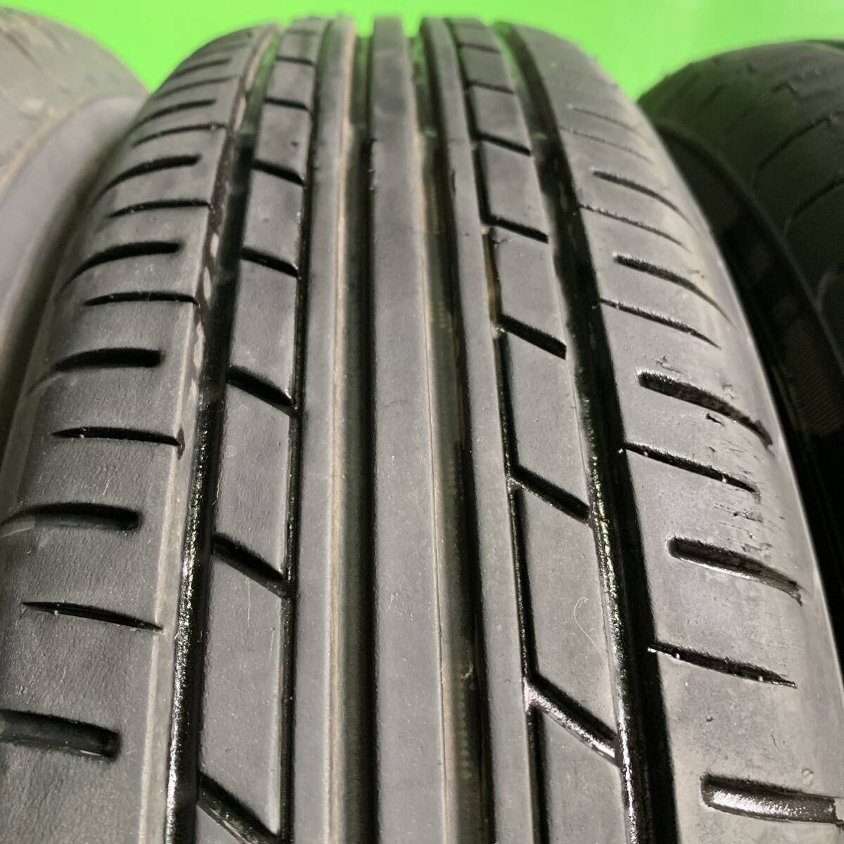 AE604-404 バリ山 ヨコハマ ECOS サマータイヤ 145/80R13 【４本】TOPY製 スチール 13x4.00B +43 PCD100 4穴 ピクシスエポック フレア 等_画像5