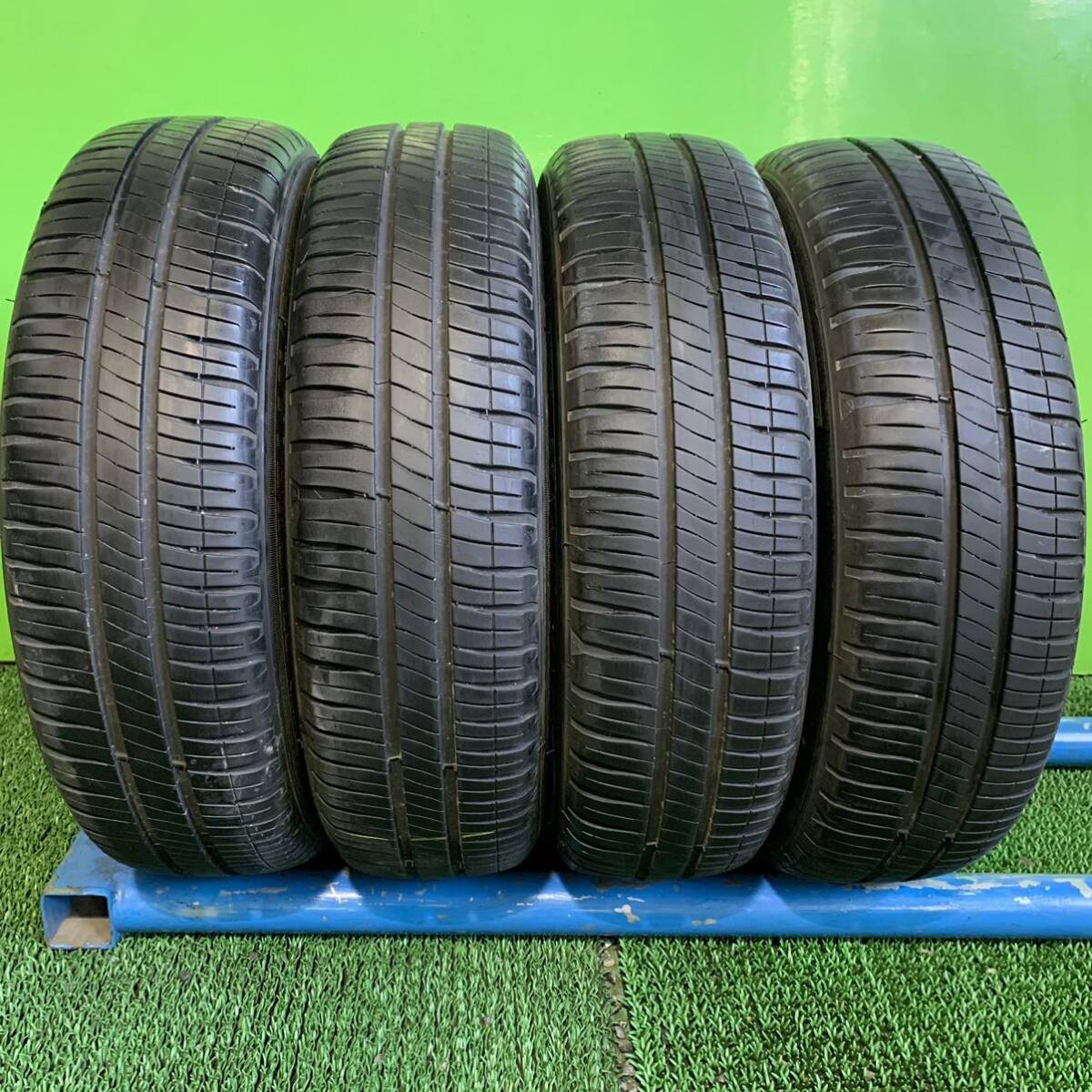 AE517-404 溝ありミシュラン 155/65R14 サマータイヤ 日産スチール 14x4.5J +47 PCD100 4穴 【４本set】デイズ ルクラ モコ 等_画像2