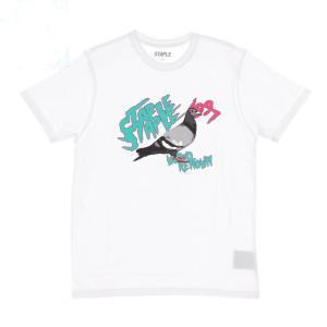 【新品】STAPLE L サイズ プリント 半袖Tシャツ WHITE ホワイト ステイプル _画像1