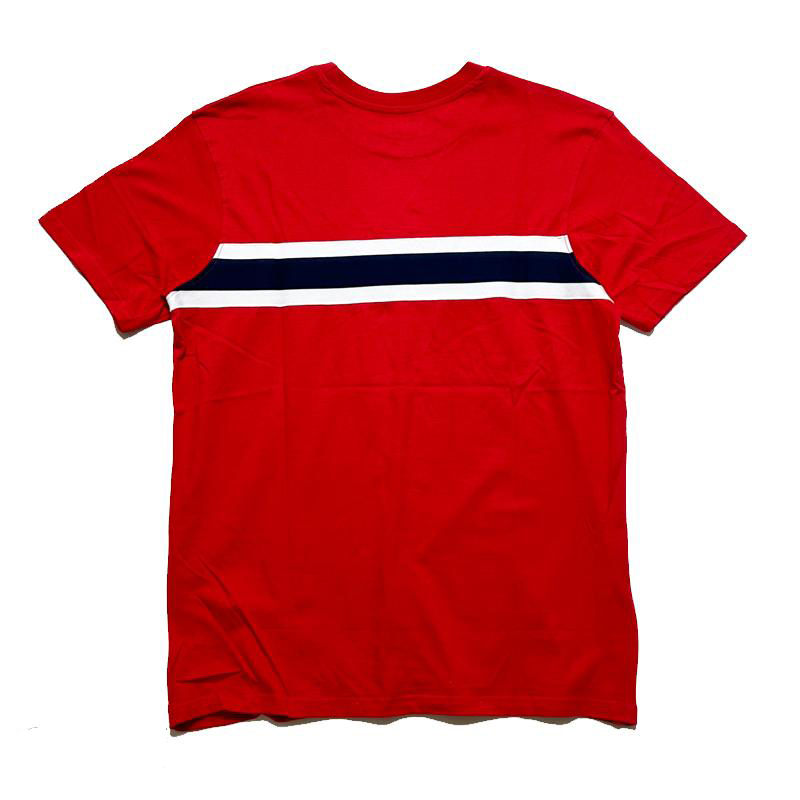 【新品】 ステイプル Tシャツ Lサイス レッド プリント 切り返し 半袖 STAPLE Red T sirts_画像3