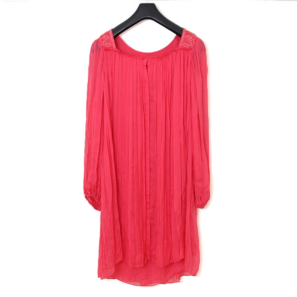 [ last liquidation ] * beautiful goods *firosofi- Alberta Ferretti silk tunic size40 [M02276]