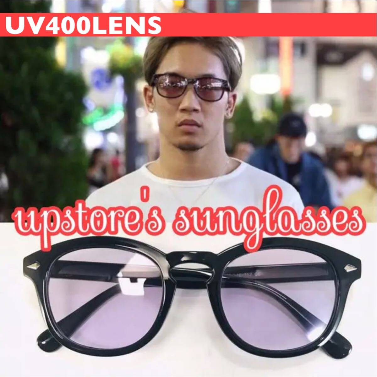 * sunglasses *we Lynn ton light purple UV400[ new goods ]No.2