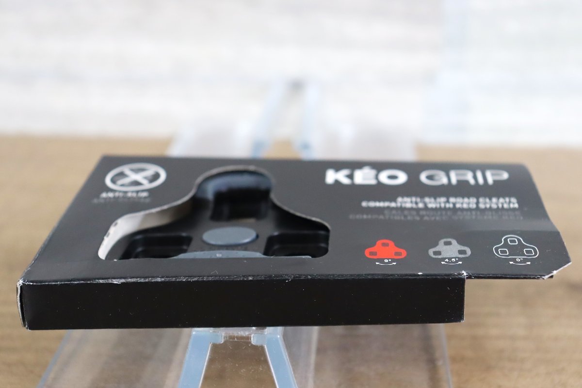 新品未開封 LOOK KEO GRIP ルック ケオ グリップ クリート ブラック ０° 固定 ビンディングペダル cicli17 5の画像4