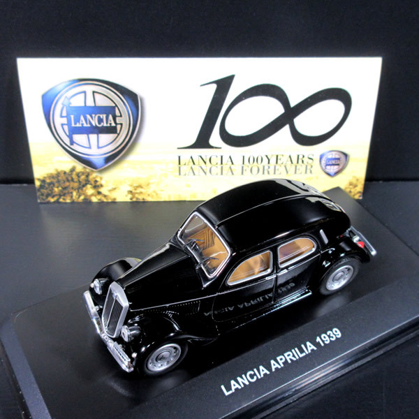 EG Serie Oro 1/43 ランチア アプリリア APRILIA LANCIA [Black/黒] ランチア創業100周年記念モデル/ランチアフォーエバーの画像1