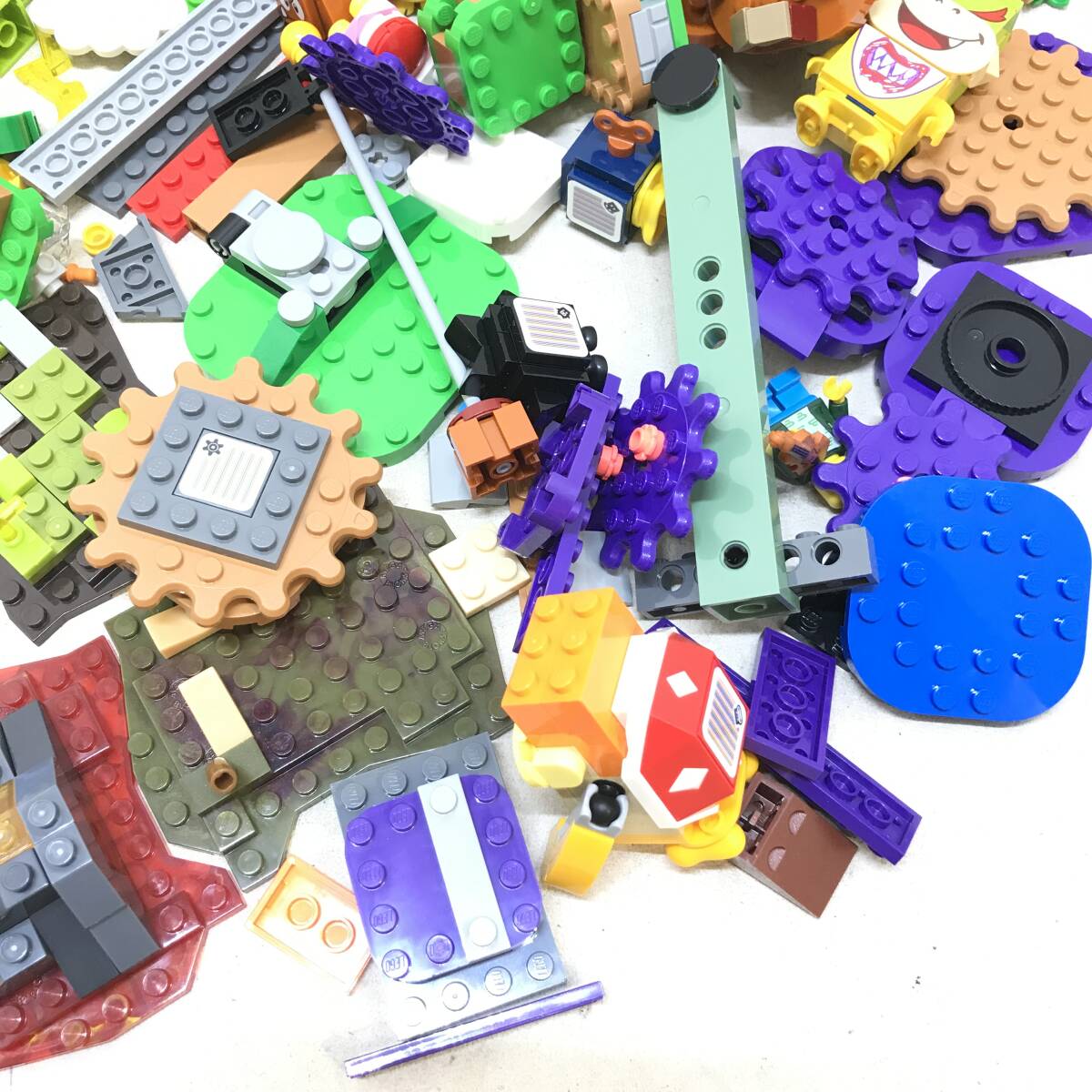 # 一部 LEGO レゴ ブロック 積み木 部品 パーツ まとめ マリオ クッパ レゴマリオ フラワー 花 他 現状品 #C30276の画像2