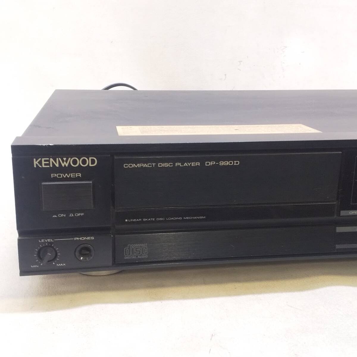 *KENWOOD CD плеер DP-990D корпус только Kenwood электризация не возможно Junk *R2366