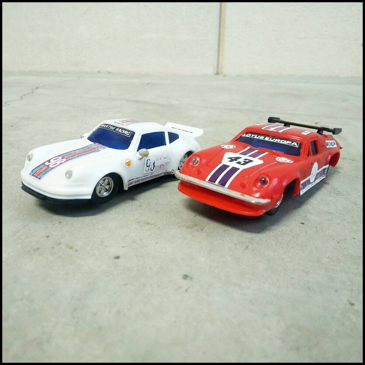 *YONEAWA Yonezawa BIG RACING SUPER-3SET big racing slot car toy that time thing retro operation not yet verification junk *K2529