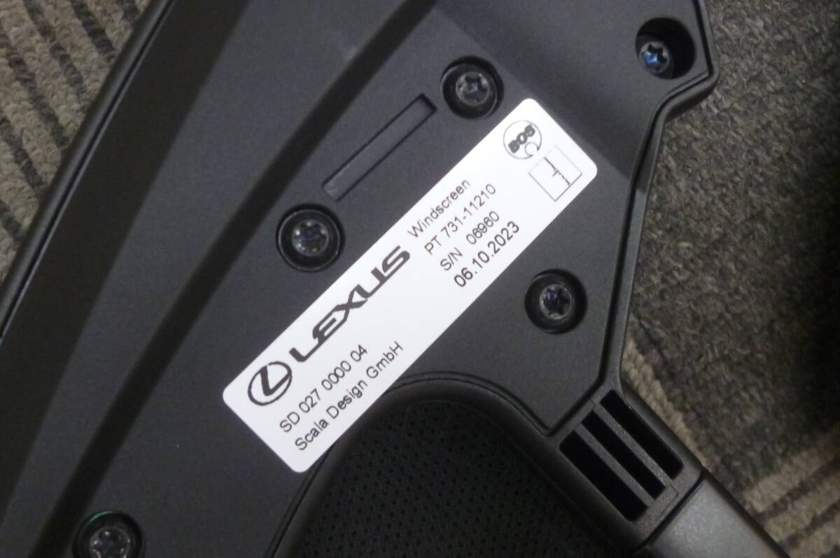 [M5947]LC500 URZ100 Wind экран специальный чехол есть Lexus оригинальная опция PT 731-11210