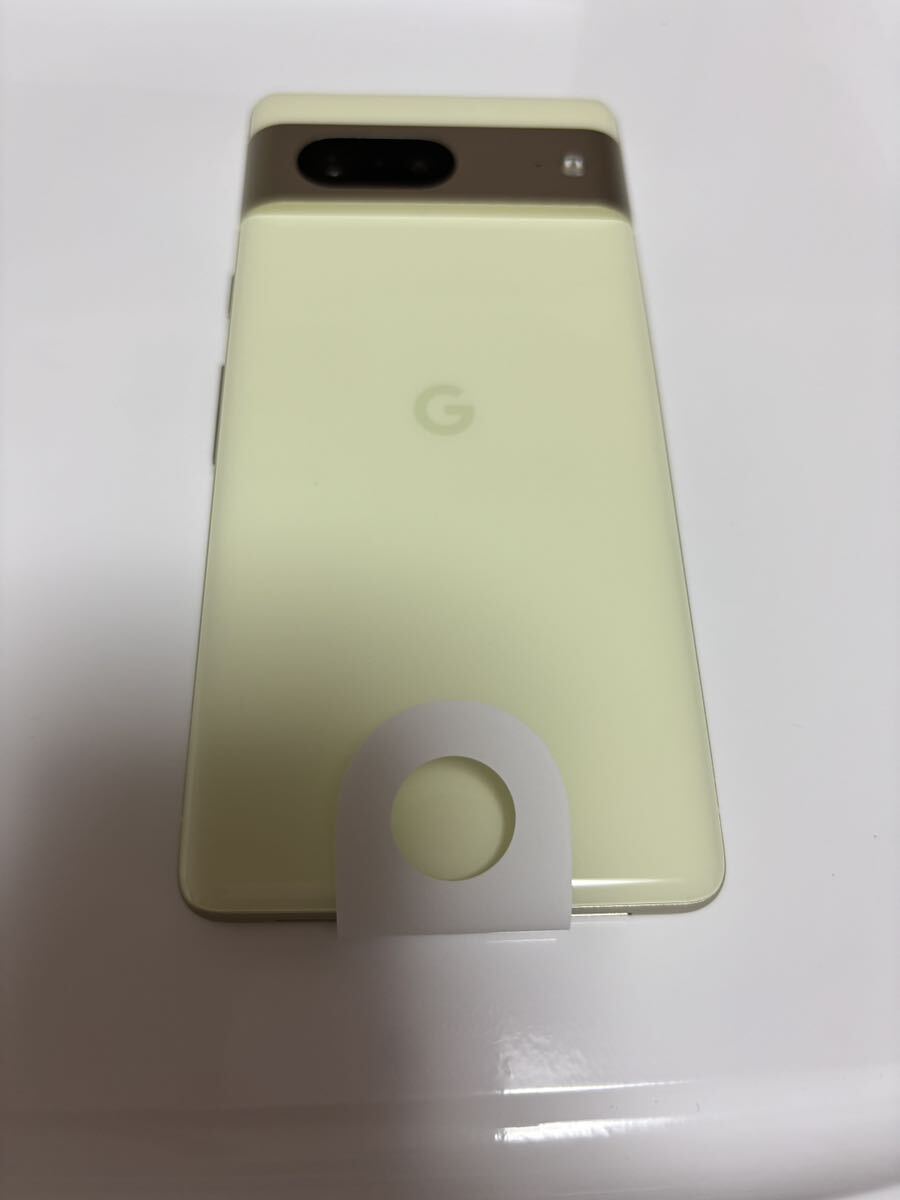 au Google pixel7 128GB Lemongrass SIMフリー    新品未使用 ネットワーク利用制限○ 同梱品全てありの画像4