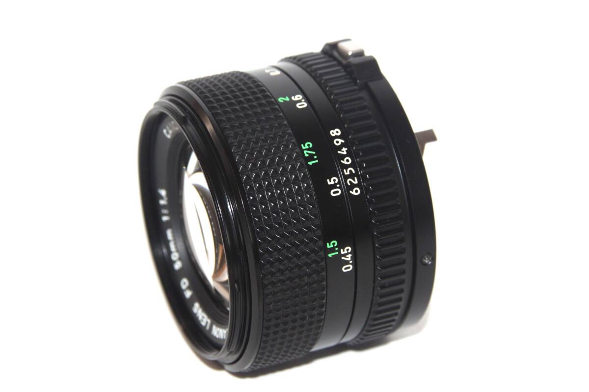 【ジャンク】Canon NEW FD 50mm F1.4 キャノン_画像3