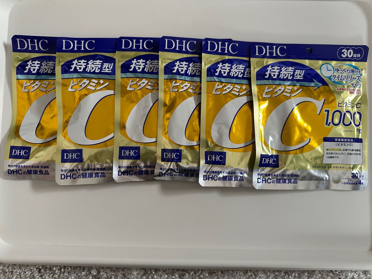 DHC 持続型ビタミンC 30日分　6袋