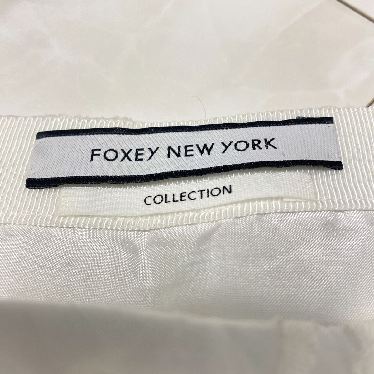 【FOXEY NEWYORK】ボリューム メッシュ フリル スカート