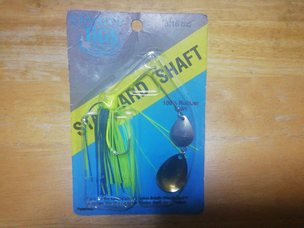 オールドSTANLEY SPINNER BAIT / スタンレー・スピナーベイト/ STANDARD SHAFT 3/16oz 未使用 (VIBRA-SHAFT…バイブラ・シャフト…)(1227)_画像1