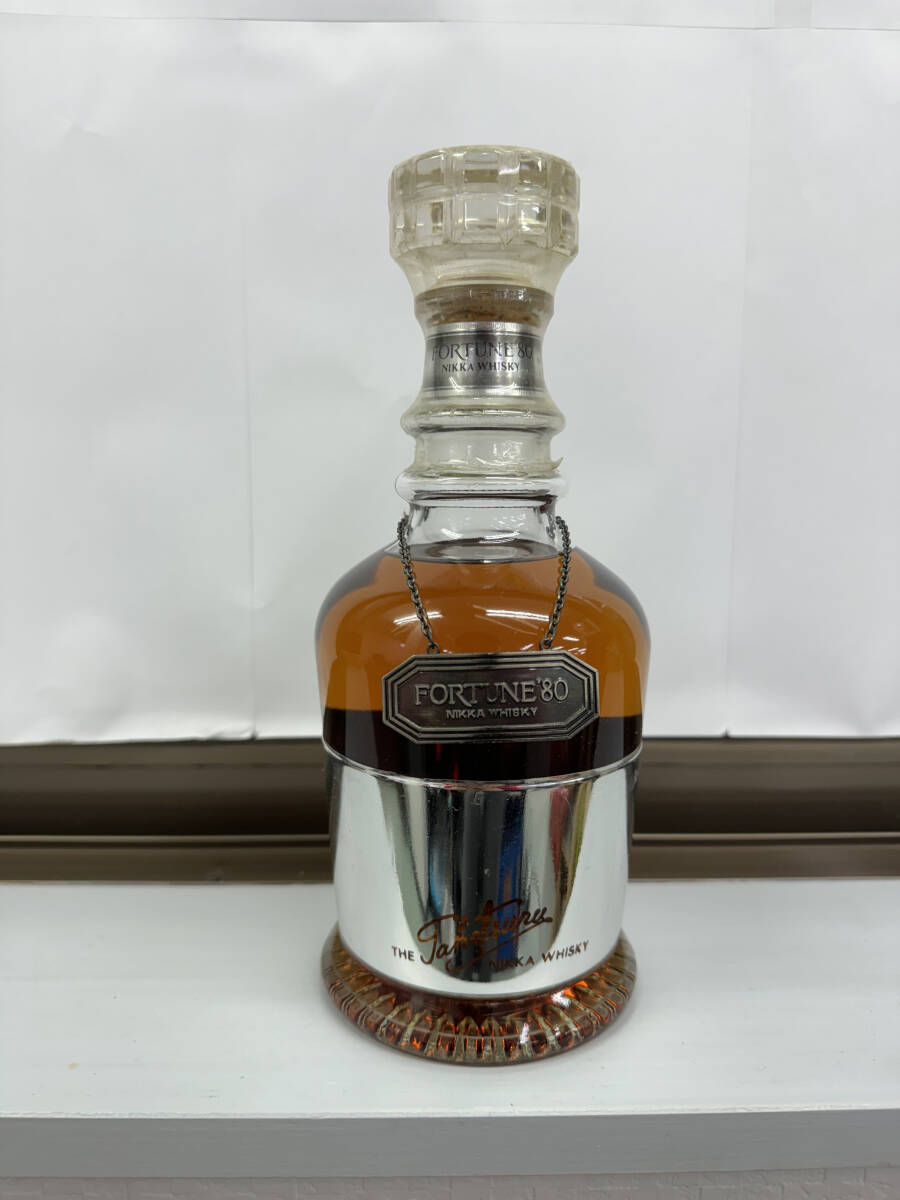 UU093 未開栓 NIKKA WHISKY FORTUNE'80 750ml 43% ニッカ ウイスキー フォーチューン'80 古酒 HARRの画像1