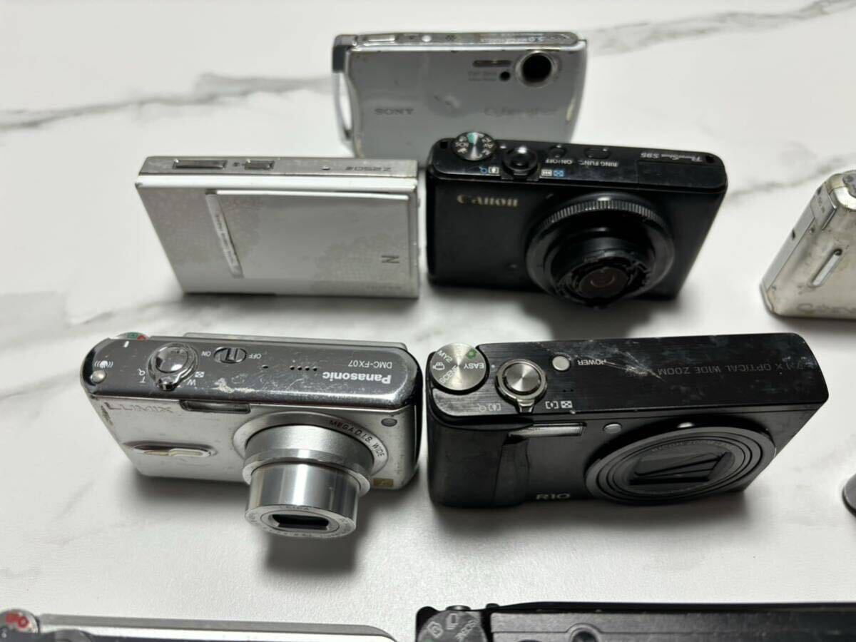 デジタルカメラ ☆ RICOH Canon FUJIFILM OLYMPUS SONY Panasonic CASIO PENTAX デジカメ まとめ売りの画像3