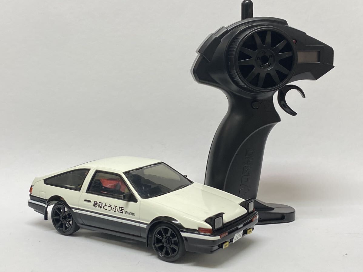 希少 京商 ファーストミニッツ MINI-z 頭文字D スプリンター トレノ AE86 藤原とうふ店 美品の画像1