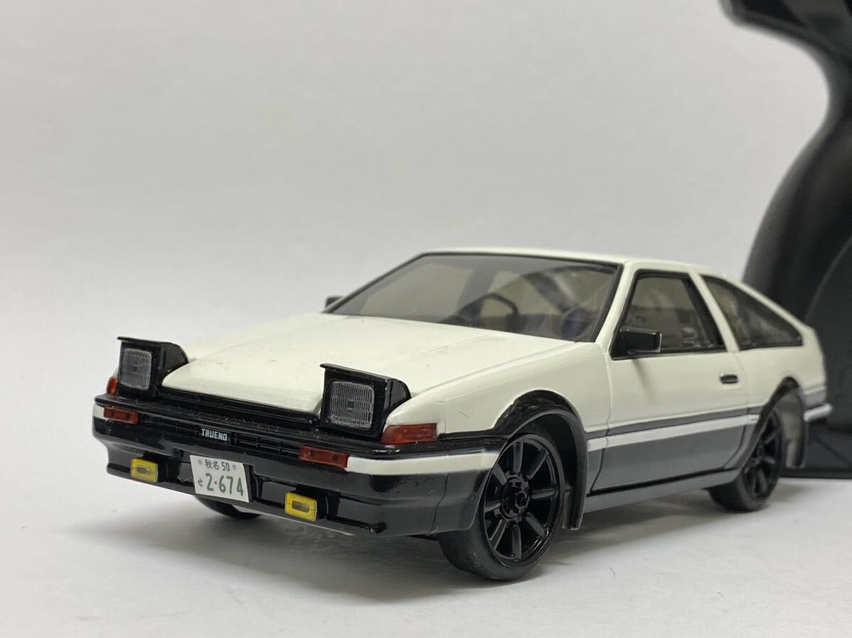 希少 京商 ファーストミニッツ MINI-z 頭文字D スプリンター トレノ AE86 藤原とうふ店 美品の画像6