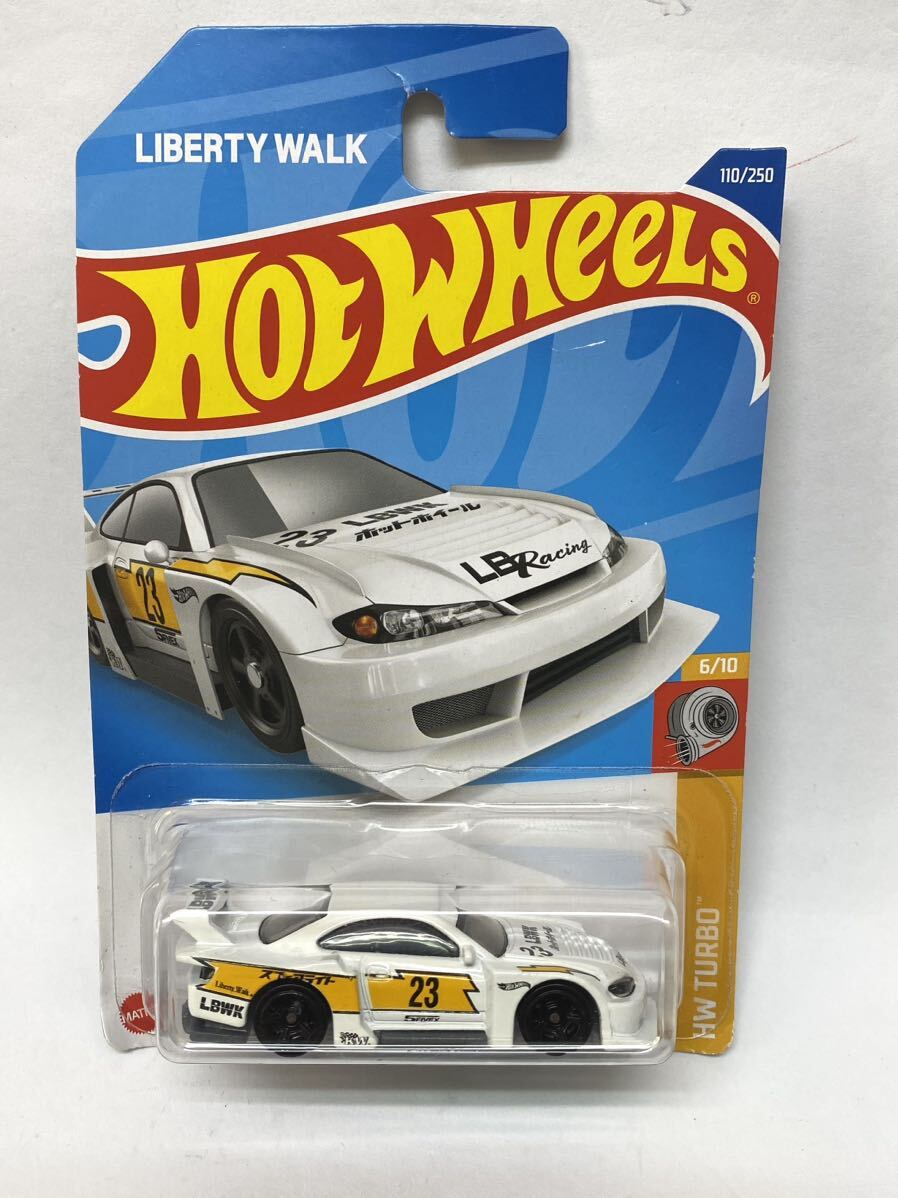 希少 hotwheels ホットウィール LB スーパーシルエット 日産 シルビア S15 未開封の画像2