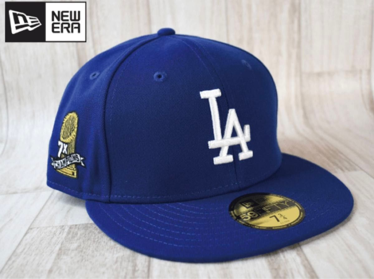 MLB BOX LOGO NEW ERA LA 7-3/4 ドジャース 大谷 - 帽子 MLB BOX LOGO NEW ERA LA 7-3/4 ドジャース 大谷 - 帽子