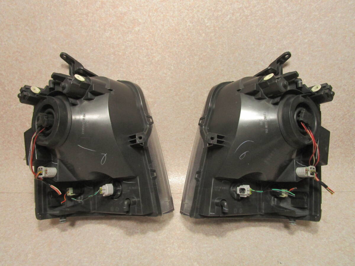 エブリィワゴン DA64W ヘッドライト 左右 LE04G6128 LE04H6128 ハロゲン インナーメッキ カバー(ZJ3)付きの画像10