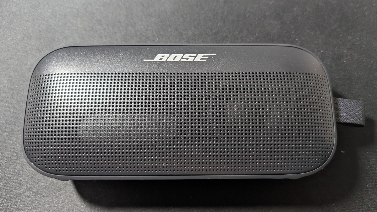 【送料無料・ほぼ新品・refurbished】 BOSE SoundLink FLEX ブラック Bluetooth スピーカー speakerの画像2