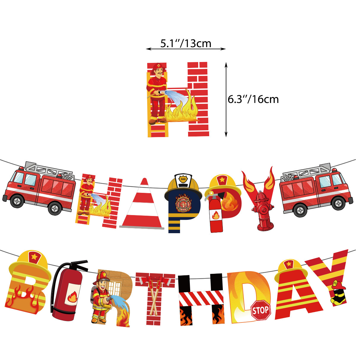 消防車 誕生日 バルーン セット 男の子 女の子 バースデー 風船 飾り付け_画像6
