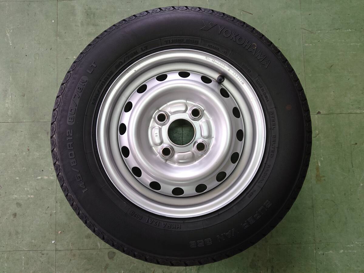 ハイゼットトラック外し 145/80R12 LT 1本.の画像1