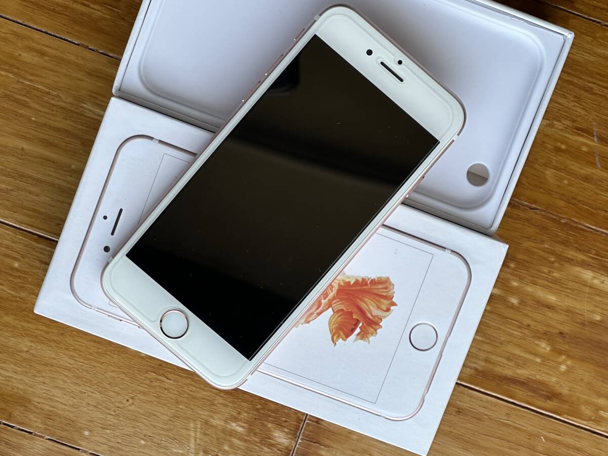 iPhone6S ローズゴールドの画像9