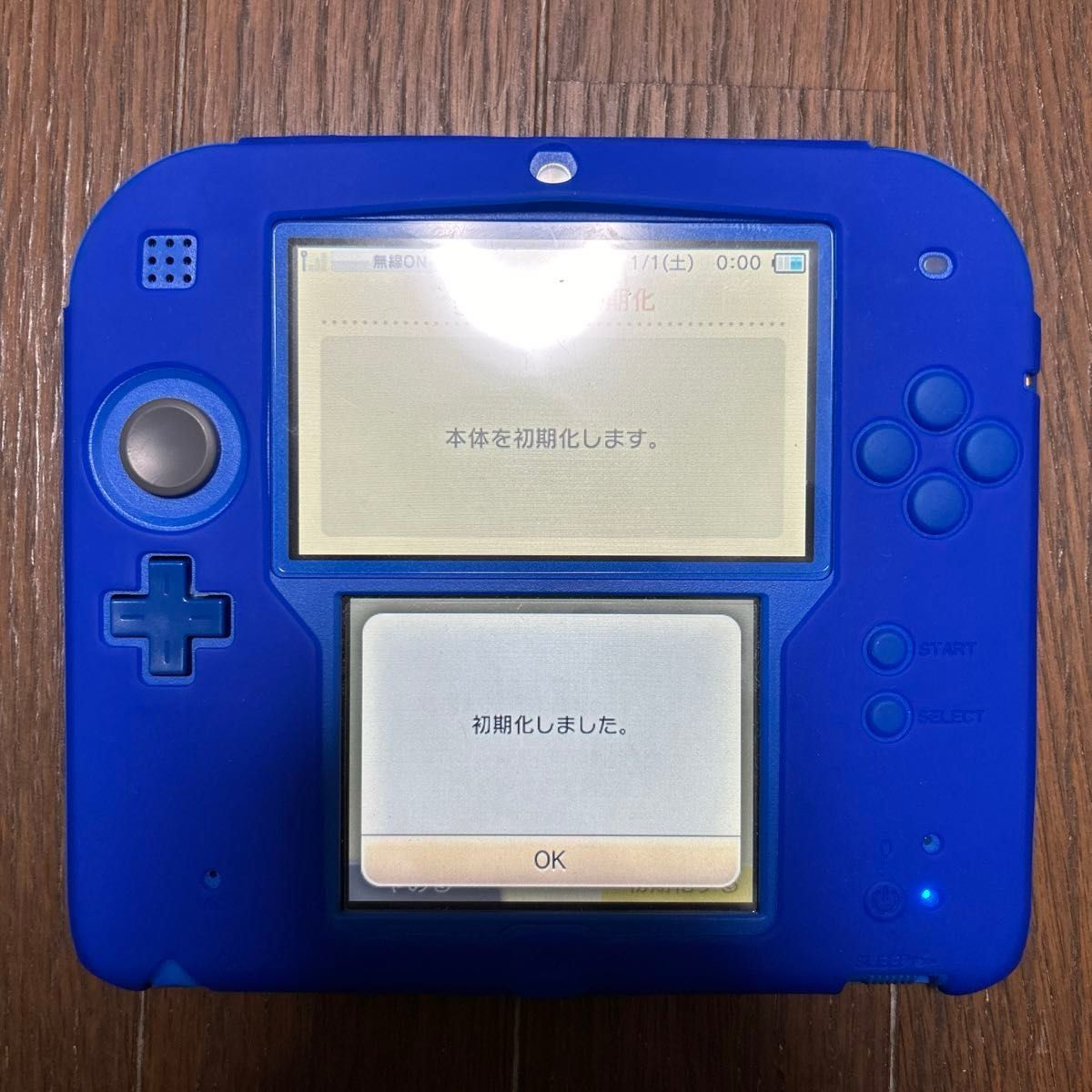 NINTENDO ニンテンドー2DS ブルー　モンスターハンターダブルクロス