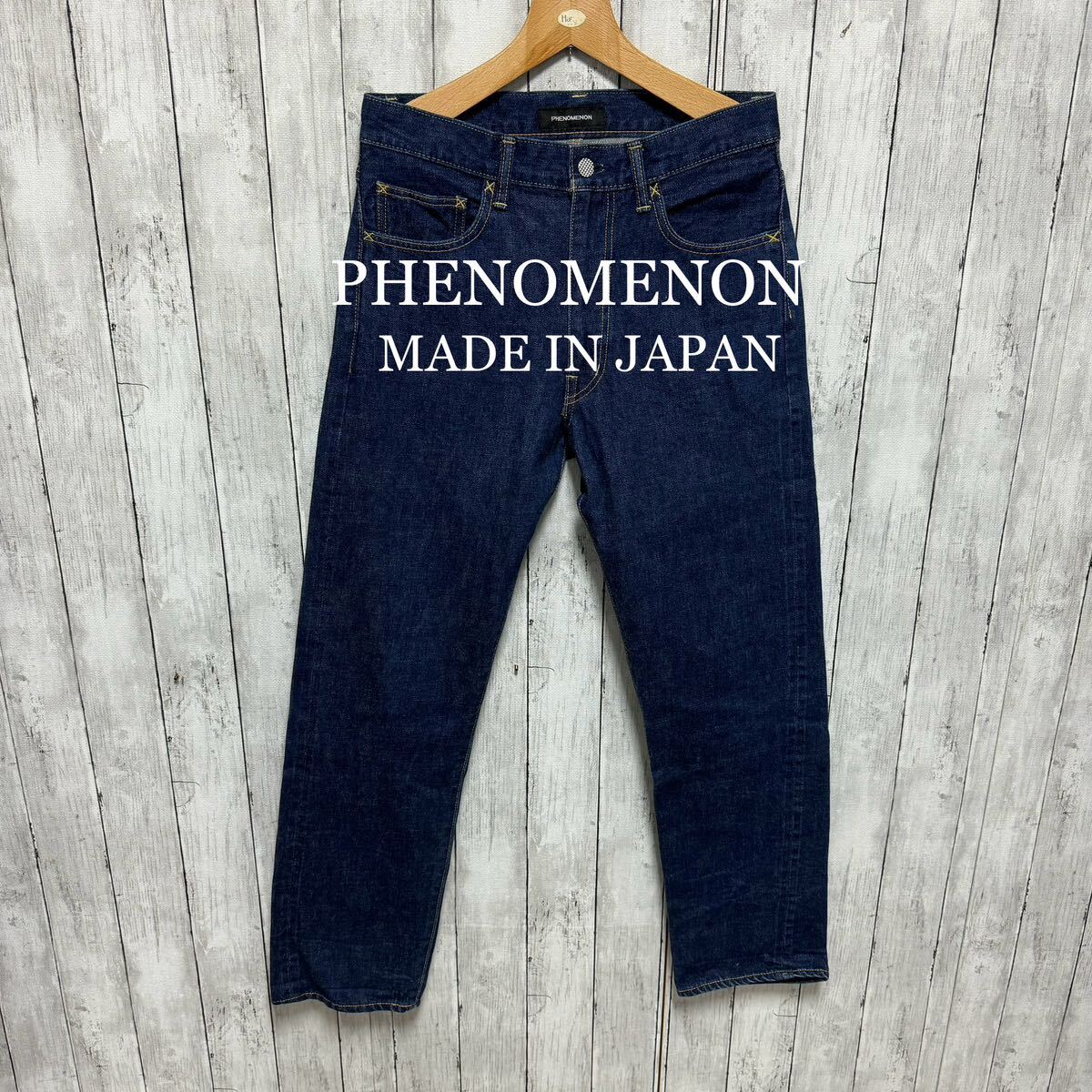 【美品】PHENOMENON セルビッチデニム！赤耳！日本製！_画像1