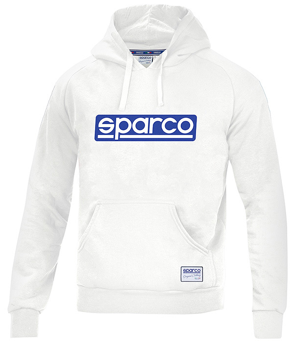 SPARCO（スパルコ） パーカー HOODIE ORIGINAL ホワイト Lサイズ_画像1