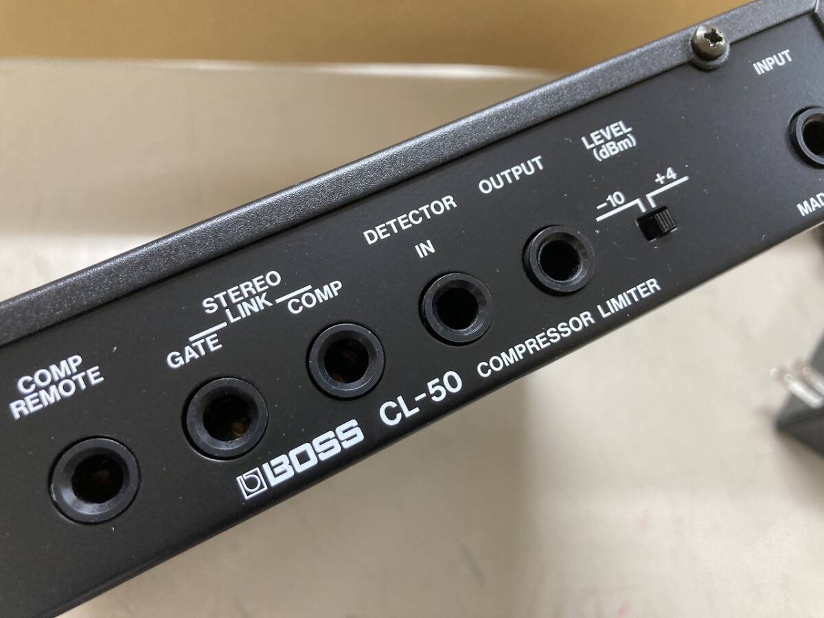 ■BOSS■ハーフラック/コンプ■Compressor Limiter CL-50■中古/2■　★即決★_画像8