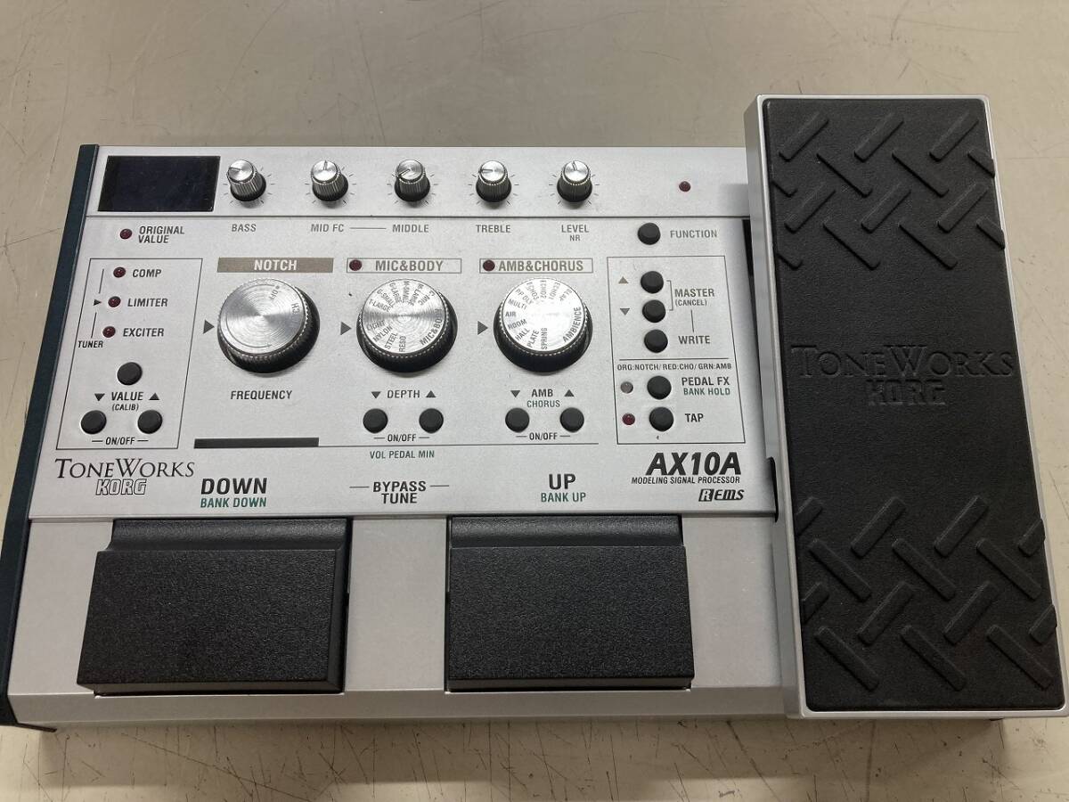 ■KORG■エレアコ用マルチエフェクター/シュミレーター■トーンワークス/TONEWORKS AX10A■中古■ ★即決★の画像2