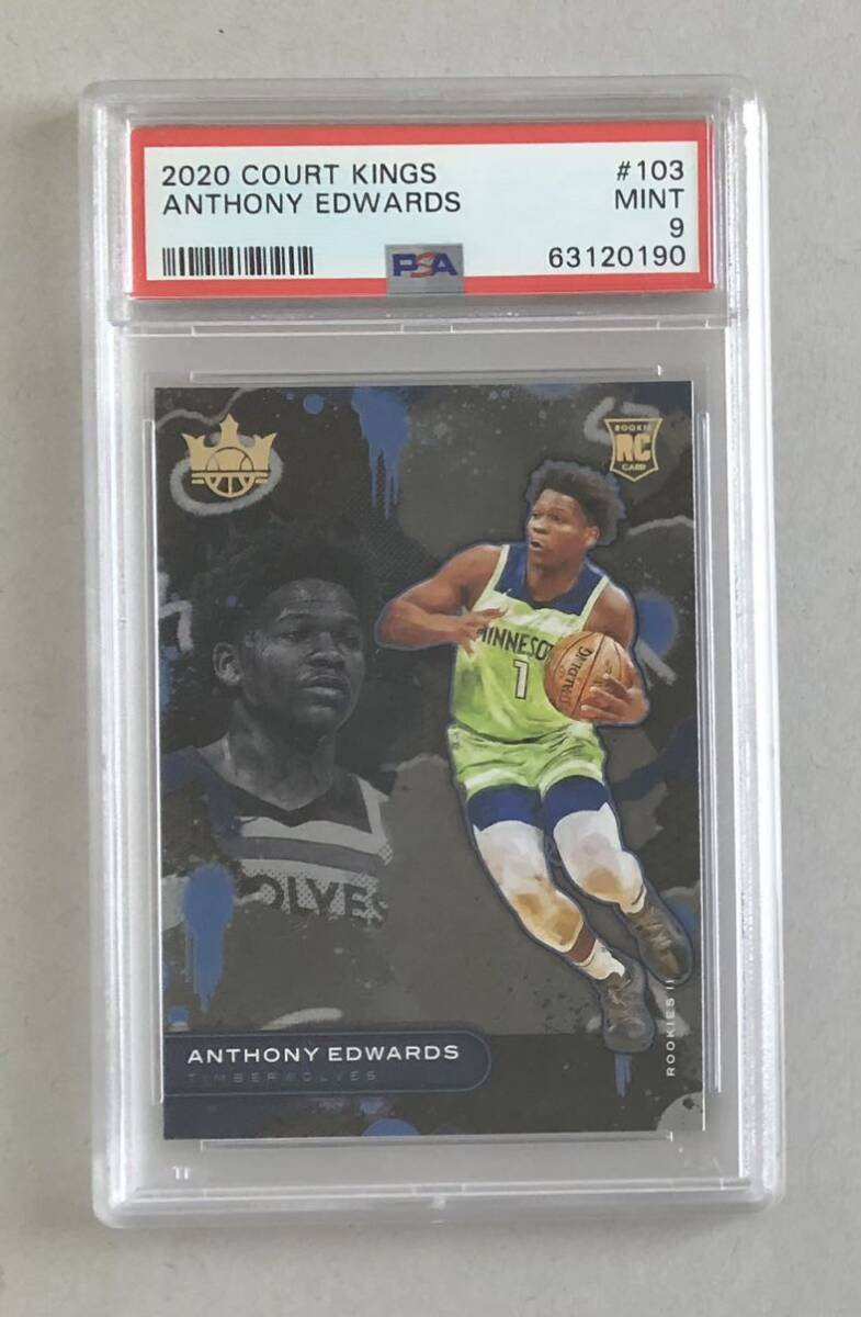 《レア》Anthony Edwards NBA カード RC PSA panini basketball ルーキーの画像1