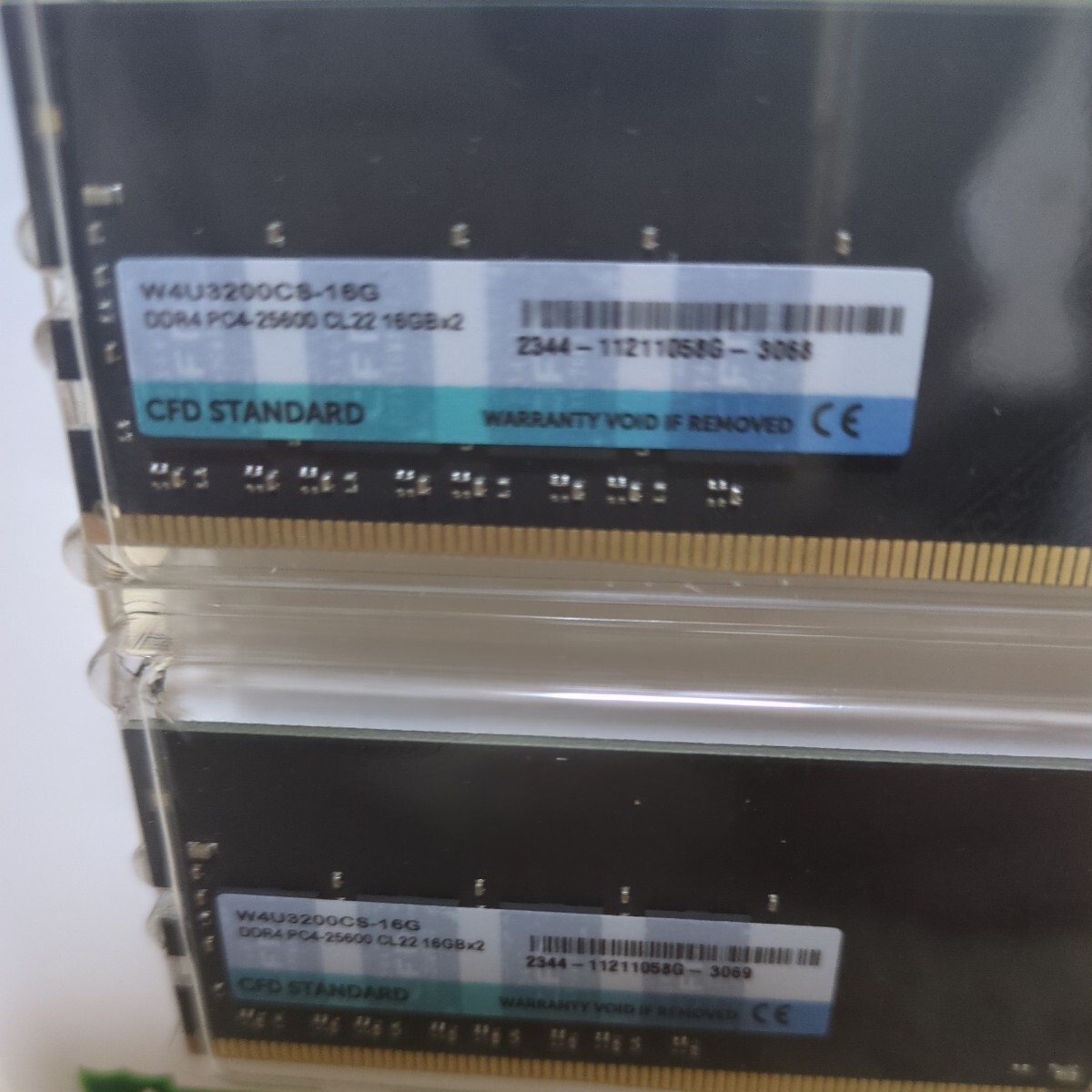 CFD STANDERD デスクトップ用 メモリ 32GB（16GB×2）DDR4 PC 25600 CL22の画像2