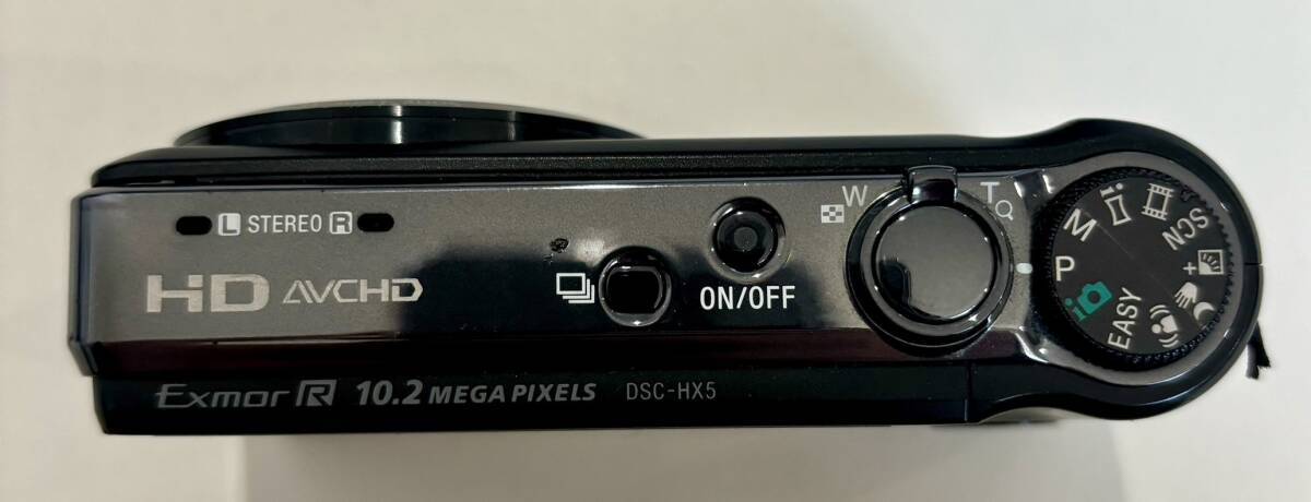 動作未確認) SONY cyber-shot DSC-HX5 ソニー　サイバーショット　G ブラック　デジタルカメラ　1円スタート_画像5