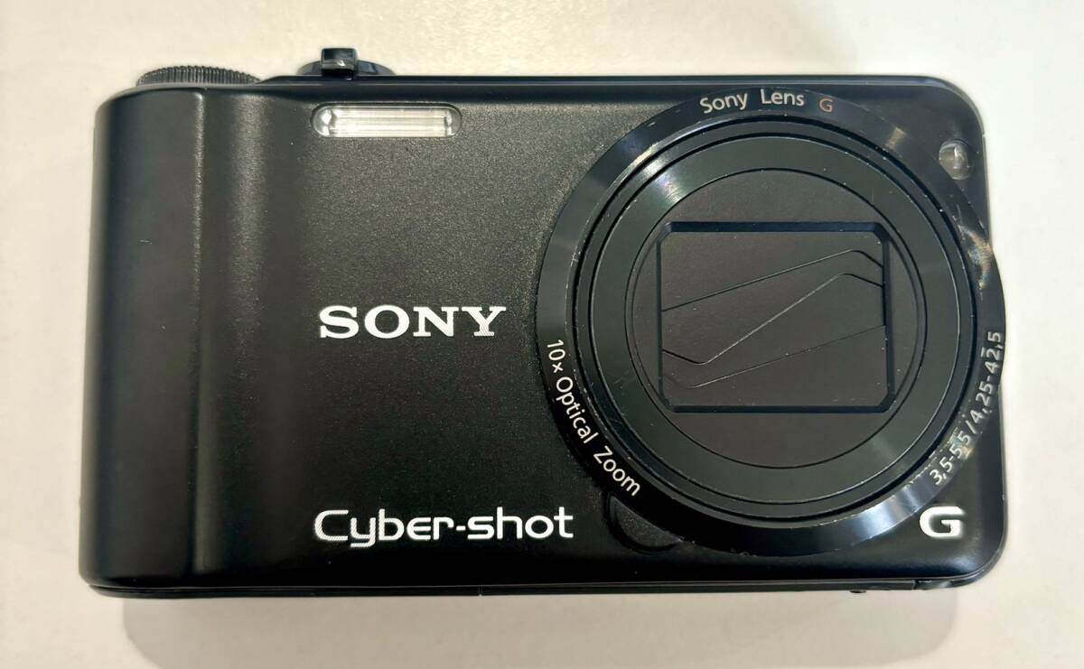 動作未確認) SONY cyber-shot DSC-HX5 ソニー　サイバーショット　G ブラック　デジタルカメラ　1円スタート_画像1