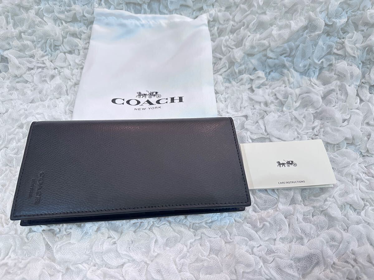 105 新品 COACH コーチ 長財布 二つ折り長財布 F74978の画像1